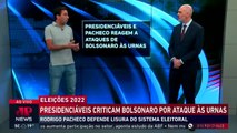 Críticas de presidenciáveis ao ataque de Bolsonaro às urnas são justas_ _ TOP 20