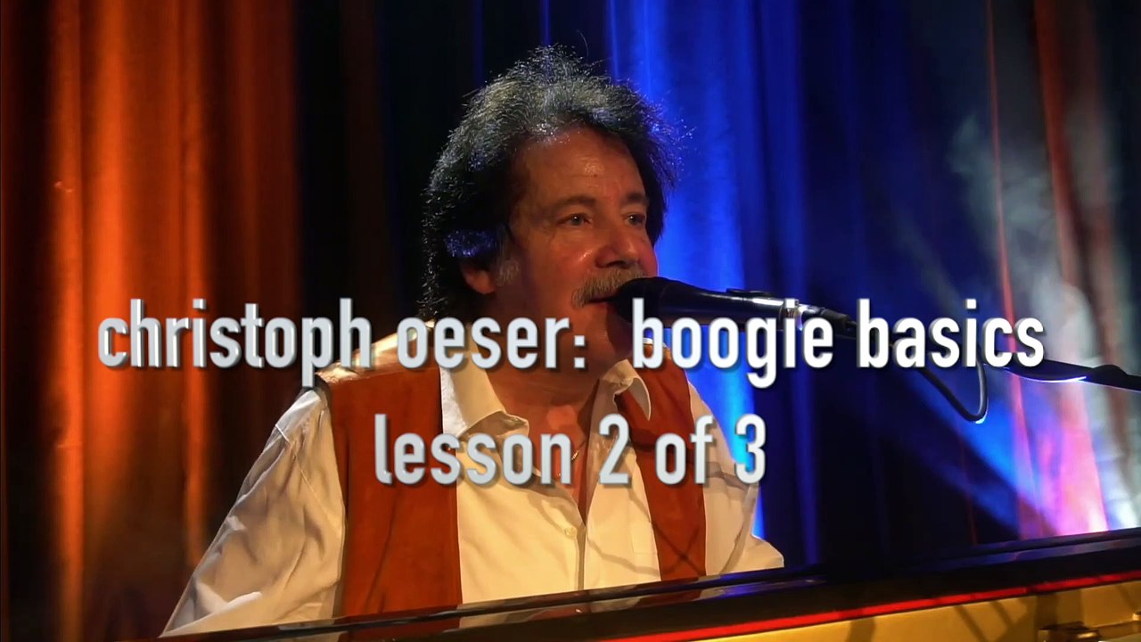 Christoph Oeser:  Boogie Basics 2 of 3 (Piano) - deutsch