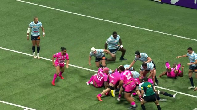 TOP 14 - Essai de Lester ETIEN (SFP) - Racing 92 - Stade Français - Saison 2022:2023