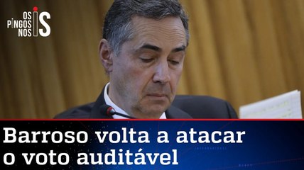 Sem ficar vermelho, Barroso anuncia medidas que, segundo ele, ampliam transparência das urnas