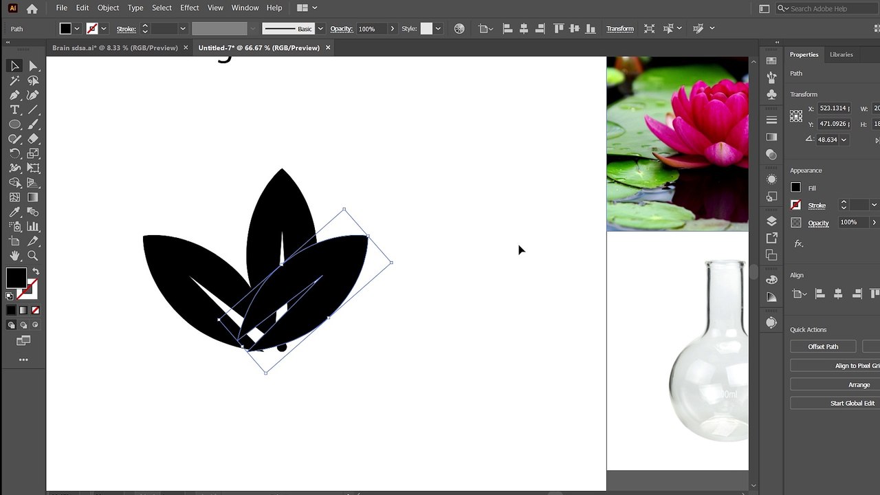 logo design Tutorial | logo design process Step by step