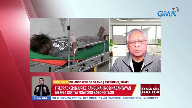 Panayam kay Dr. Jose Rene de Grano, President PHAPI (December 26, 2022) | UB