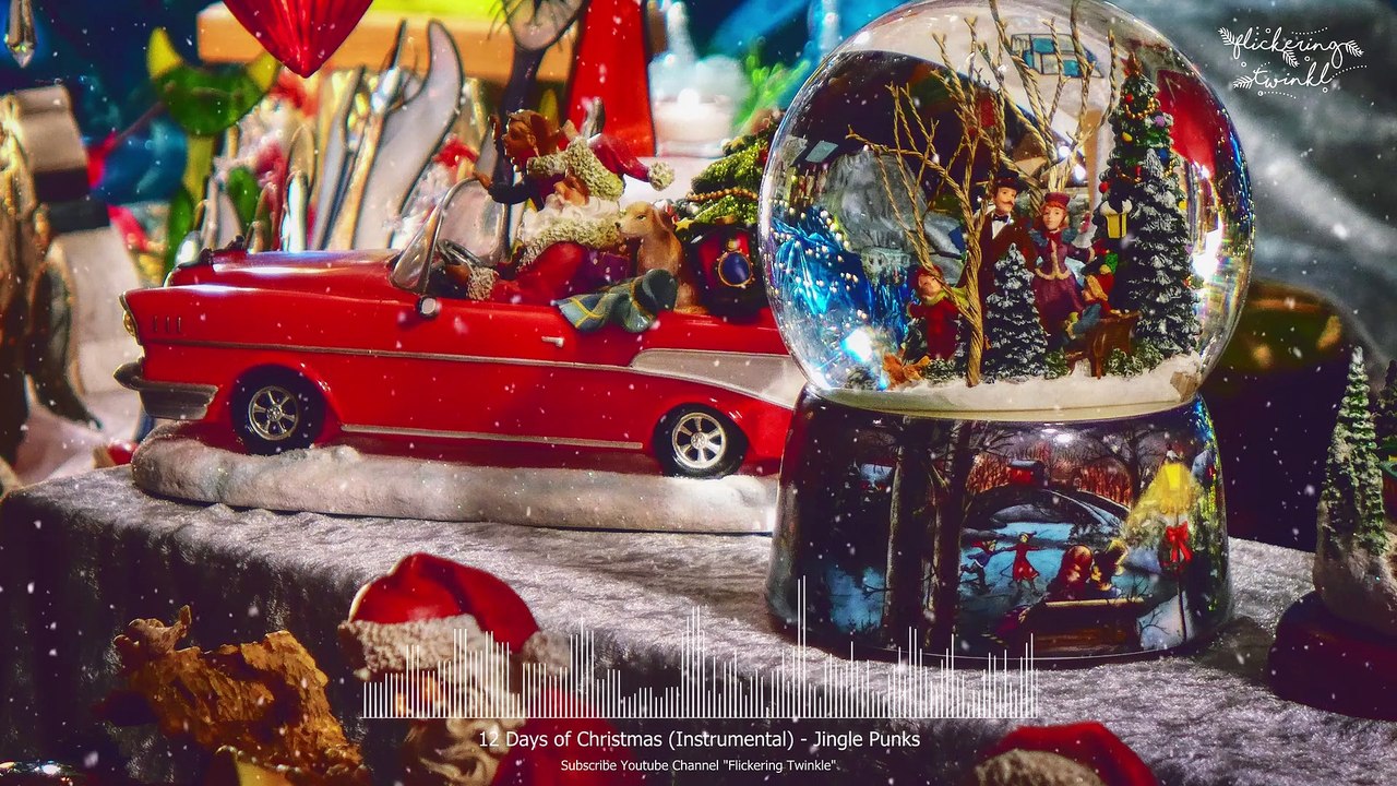 12 Days Of Christmas | Instrumental Christmas Music | Relaxing  Ambience | Joyeux Noël