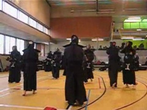 Echauffement du Yu-Hi / championnat de Belgique 2008