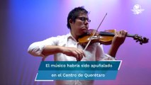 Asesinan al violinista Francisco Muñoz en Querétaro; colegas exigen justicia
