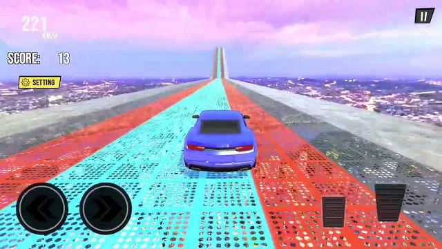 PG Tricky Car Stunt Game - 3D While Driving On Mega Ramps Driver / Android GamePlay