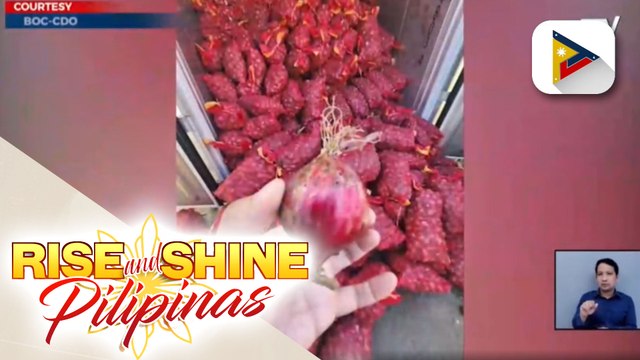 P20-M halaga ng smuggled na sibuyas, nasabat ng BOC sa Mindanao Container Terminal Port