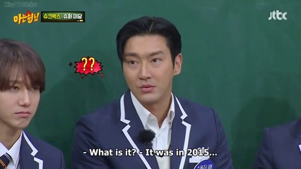 Siwon love to gives gift, Leeteuk hurts Siwon's feeling | KNOWING BROS EP 363