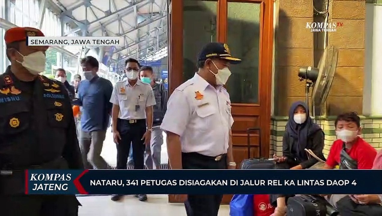 Nataru, 341 Petugas Disiagakan di Jalur Rel Kereta Api Lintas Daop IV Semarang