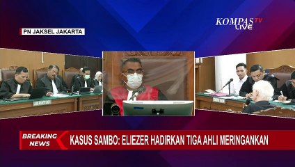 Ahli Nilai Ada Dilema Moral pada Eliezer karena Perintah Atasan