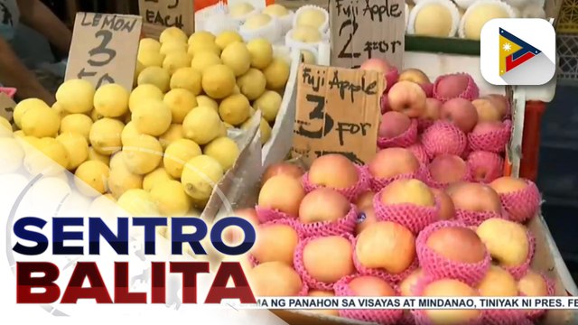 Presyo ng mga bilog na prutas sa Divisoria, tumaas na at inaasahang tataas pa sa mga susunod na araw