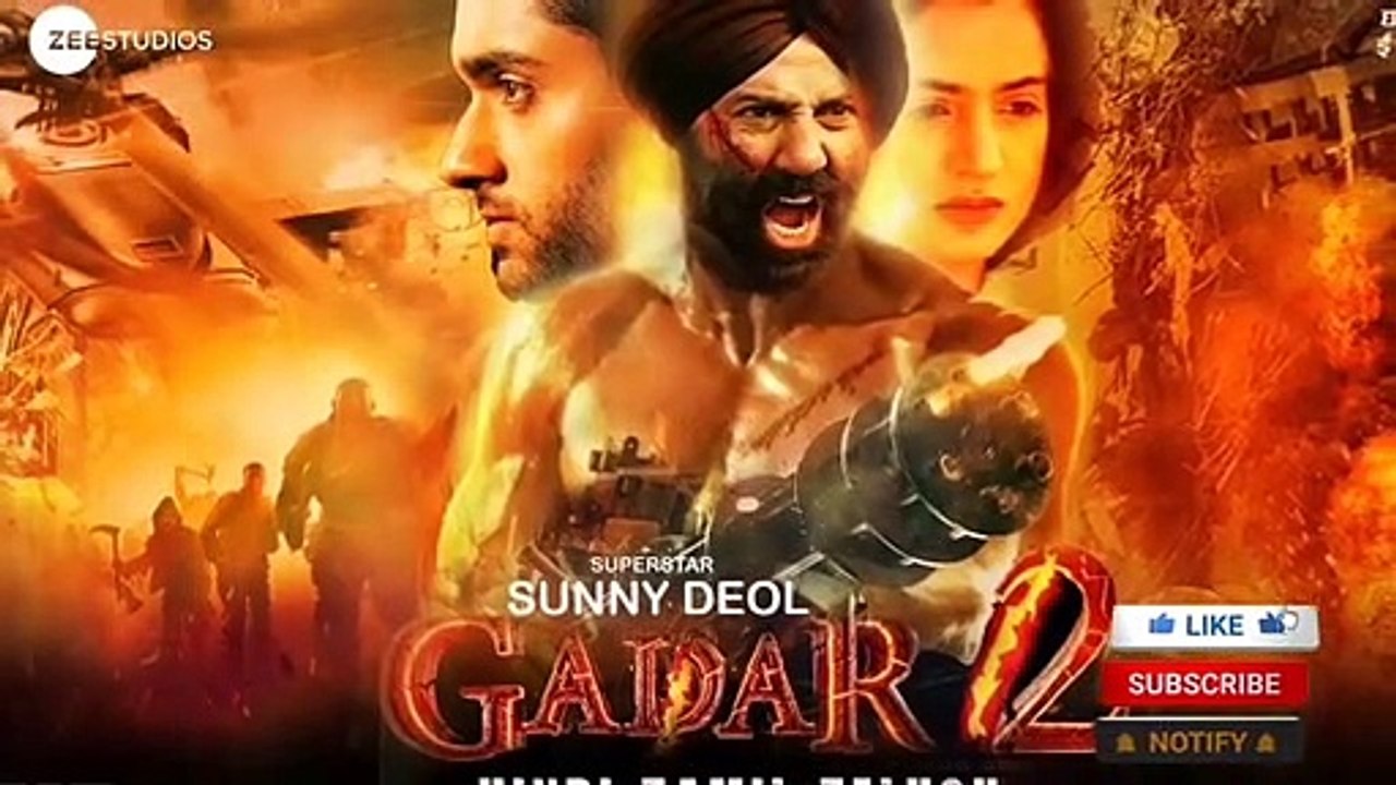Gadar 2 से आई बड़ी खबर इस दिन होगा फिल्म का पोस्टर रिलीज Sunny Deol Amisha Patel Utkarsh Sharma