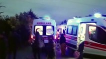 Tarım işçilerini taşıyan midibüs devrildi, 14 kişi yaralandı