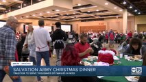 Salvation Army Christmas dinner