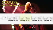 NIRVANA - Smells Like Teen Spirit Guitar Tab | Guitar Cover | Karaoke | Tutorial Guitar | Lesson | Instrumental | No Vocal