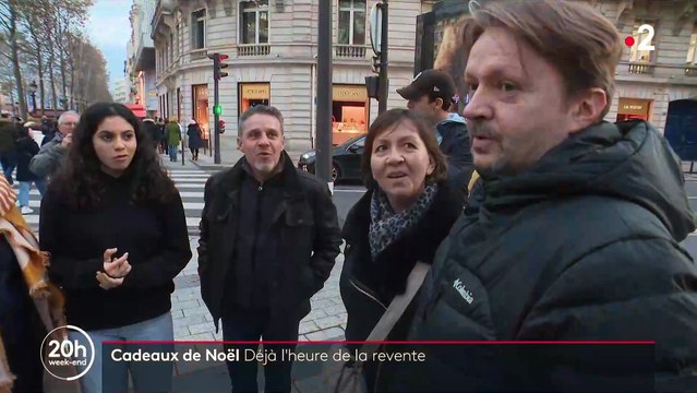 A peine les cadeaux de Noël ouverts, certains Français envisagent déjà de les revendre sur des sites spécialisés - Regardez