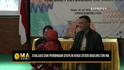 Hasil Evaluasi dan Pembinaan Disiplin Kerja Ditjen Badilmiltun - MA NEWS