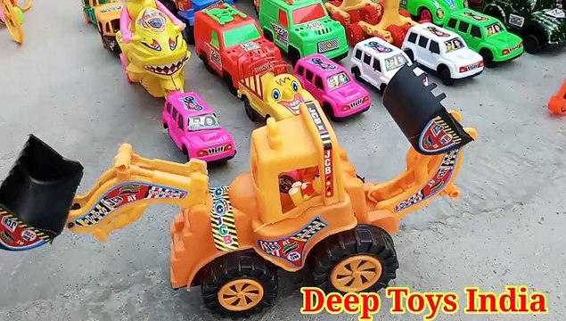new toys cartoon video/gadi Wala toys carton video/jcb /car/deep toys India
