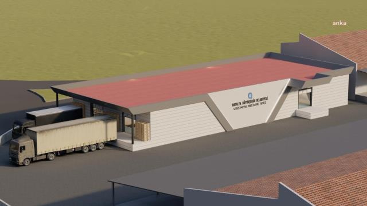 Antalya Büyükşehir Kumluca'da Gıda Kurutma ve Paketleme Tesisleri Kuruyor