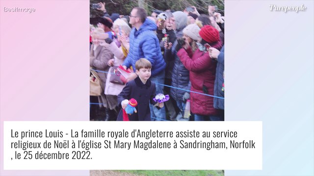 Le prince Louis effronté : grimaces et facéties, le fils de Kate Middleton se donne en spectacle à la messe de Noël !