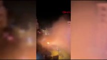 Kadıköy'de yer altı elektrik kablolarında patlama