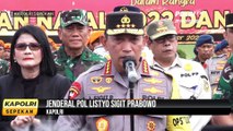 KAPOLRI SEPEKAN : Kapolri dan Panglima TNI Pimpin Apel Pasukan Operasi Lilin Gabungan 2022 (2/2)