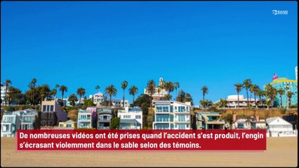 Un avion s’écrase sur une plage en Californie !