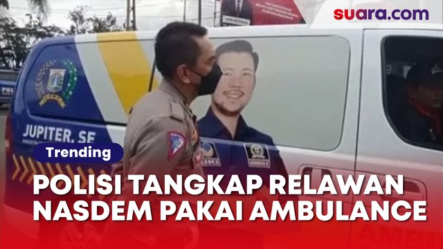 Relawan Ditangkap Polisi saat Liburan ke Puncak Pakai Ambulans, Politisi NasDem Syok: Kok Sampai Lawan Arus?