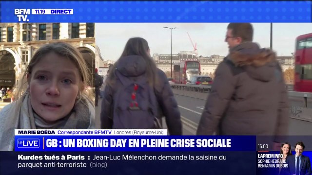 Royaume-Uni: le Boxing Day, jour férié traditionnellement consacré aux soldes, est perturbé par la grève
