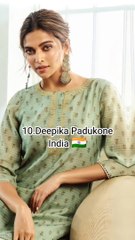 Top 10 most beautiful woman in the Asia