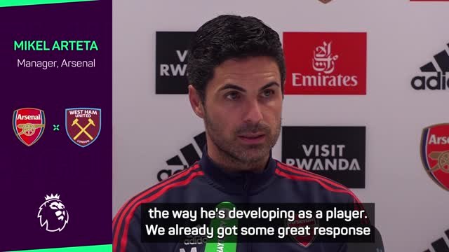 Arteta trusting Jesus deputy Nketiah more every day