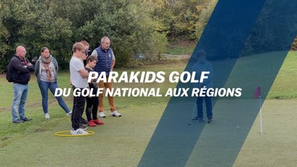 Скачать видео: Parakids Golf : Du Golf National aux régions