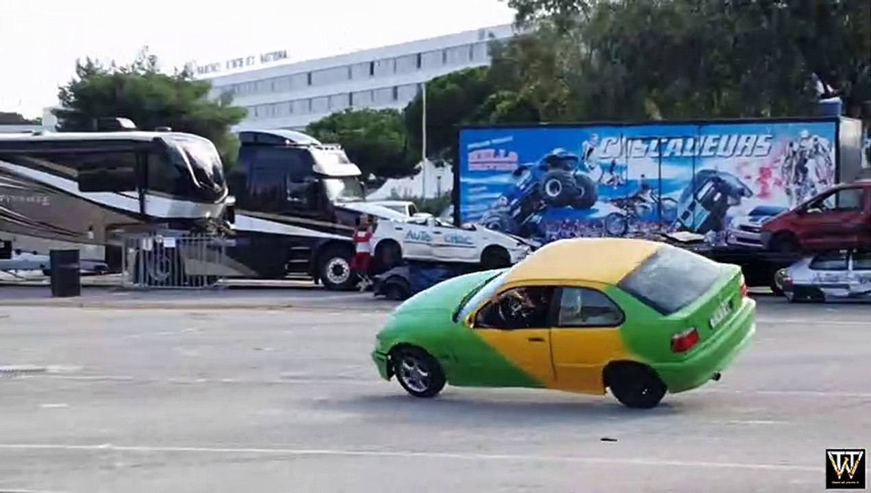 Cascadeurs hells drivers Danglade Show - partie 1