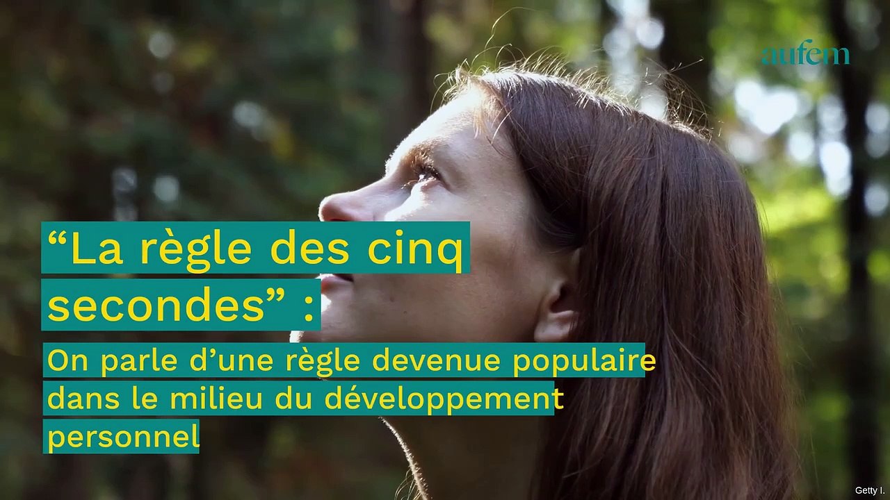 La règle des 5 secondes : pour prendre la bonne décision et lutter contre la procrastination