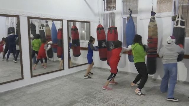 Gazze'nin İlk Kadın Boks Kulübü Açıldı
