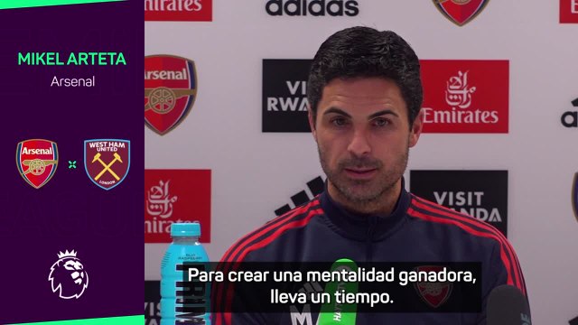 Mikel Arteta: Hay que ganar y ganar. Queda mucho por hacer