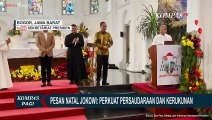 Kunjungi Gereja Katedral Bogor, Ini Pesan Natal dari Jokowi!
