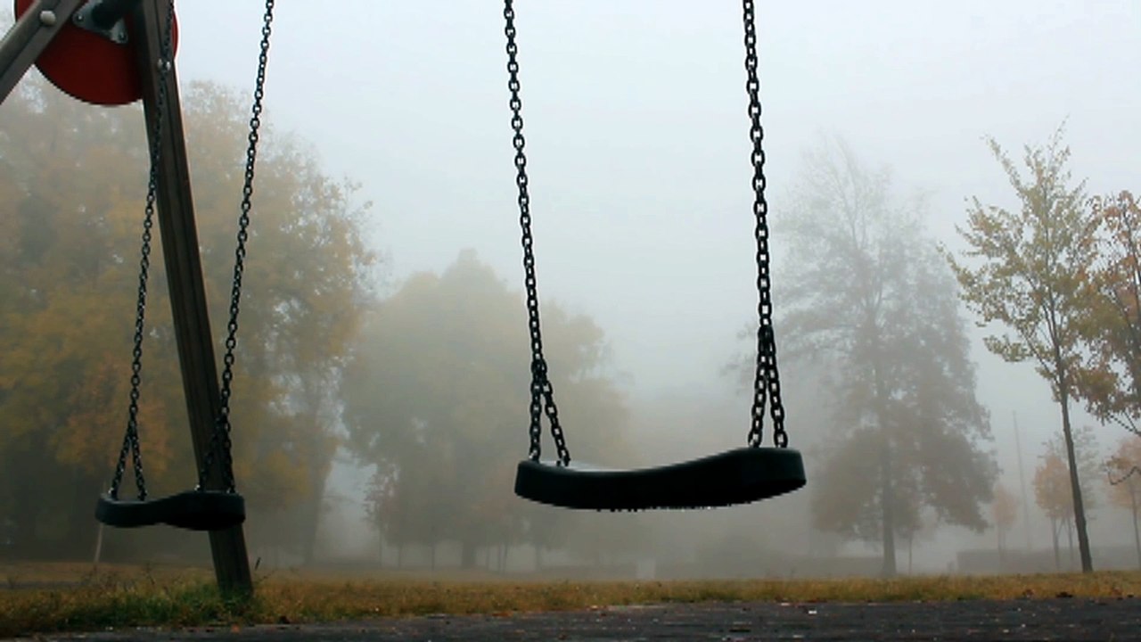 Free Stock Footage 2020 Scary Playground Swing