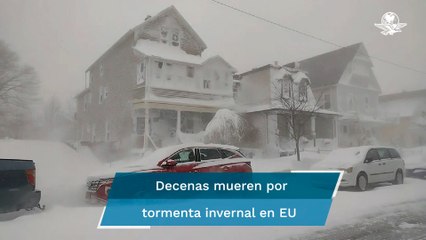 Tormenta en Navidad deja decenas de muertos