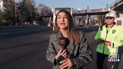 Otogarda kış lastiği denetimi