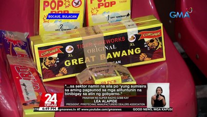 下载视频: Paputok at pailaw sa Bocaue, nagmahal; ilang namimili, dumagsa na | 24 Oras