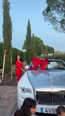 Mulher de Cristiano Ronaldo, Georgina Rodríguez filmou reação do marido ao ganhar um carro de R$ 3,4 milhões