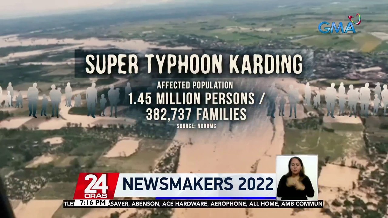 24 Oras Newsmakers 2022: Super Typhoon 2022 | 24 Oras