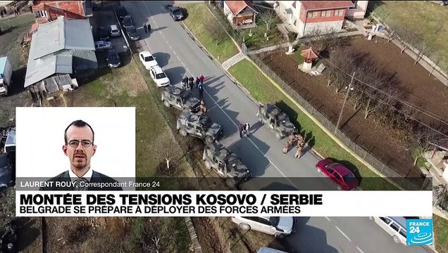 Tensions avec le Kosovo : la Serbie se prépare à déployer des forces armées à la frontière