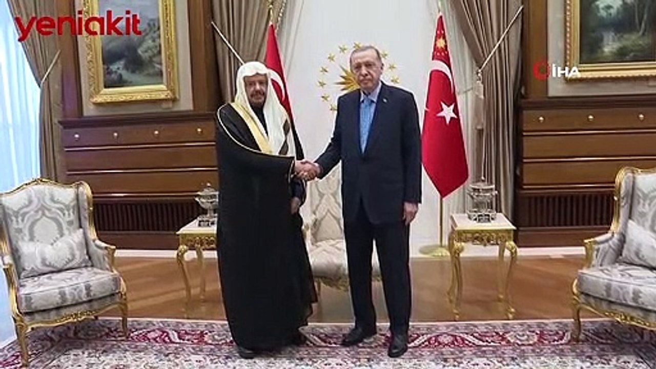 Türkiye ve Suudi Arabistan arasında önemli temas! Cumhurbaşkanı Erdoğan Suudi Arabistan Şura Meclisi Başkanı'nı kabul etti