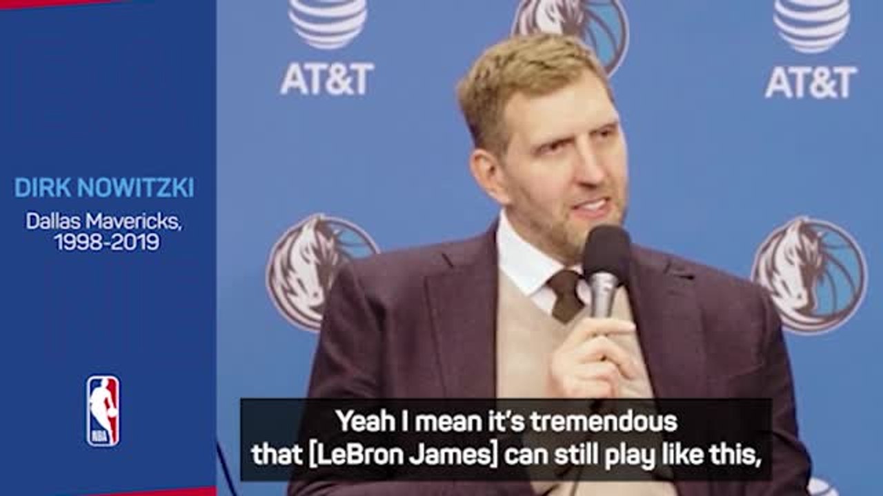 Nowitzki considers GOAT stance for LeBron