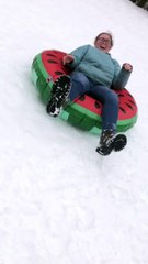 Son Gets Knocked Down by Tuber