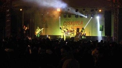 Kırklareli'nde yeni yıl coşkusu