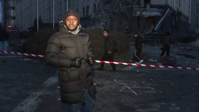 العربية ترصد آثار القصف الروسي على العاصمة الأوكرانية كييف