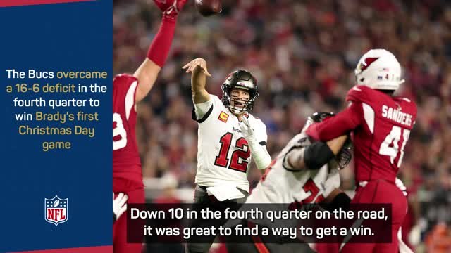 Brady pleased with mentality after Bucs comeback